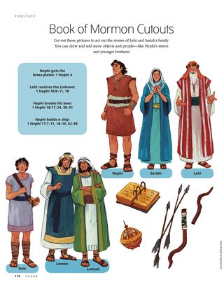 Book of Mormon cutouts