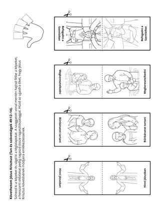 tevékenységi oldal: Követni tudom Jézus Krisztust