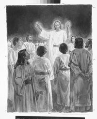 Christ preaching in Spirit World