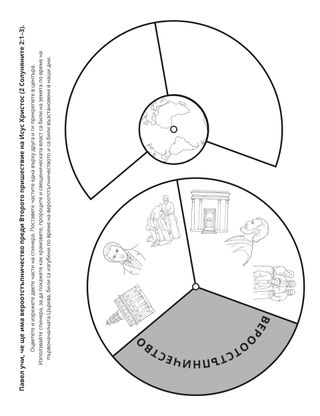 страница с материали за дейности: Вероотстъпничество предшества Второто пришествие