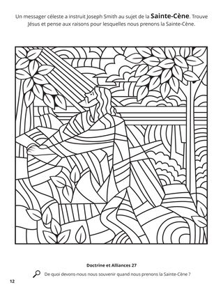 The Sacrament coloring page