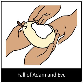 Fall of Adam and Eve gospel symbol