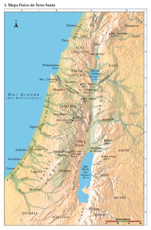 mapa 1 da Bíblia