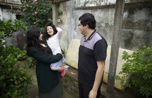 Family in Uruguay