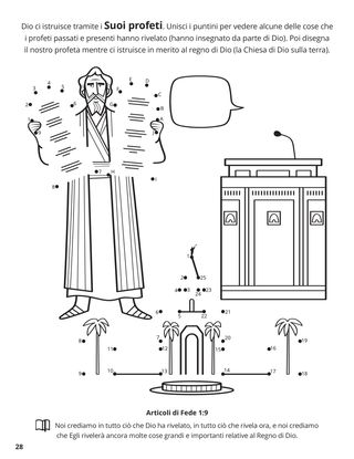 Ninth Article of Faith coloring page