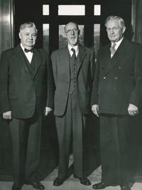 President George Albert Smith and his counselors