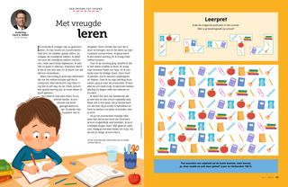 Pdf met schoolspullen in rooster