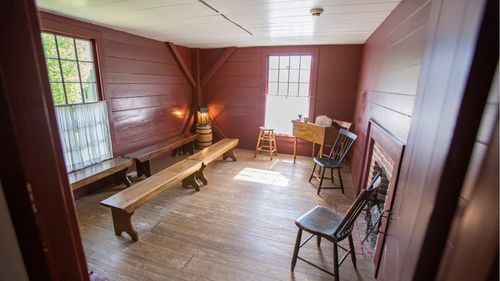 upper room of the Newel K. Whitney Store