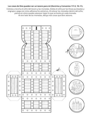 Hoja de actividades: Puedo atesorar las cosas del Señor