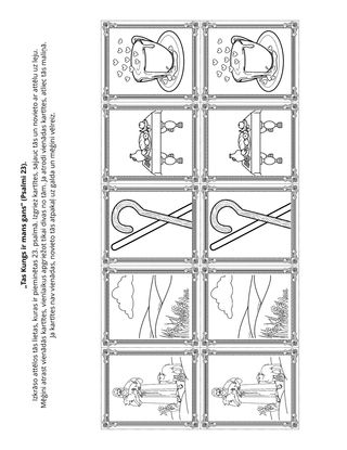 radošā lappusīte: „Tas Kungs ir mans gans”