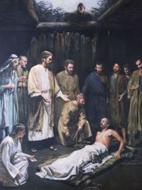 Jėzus išgydo vyrą