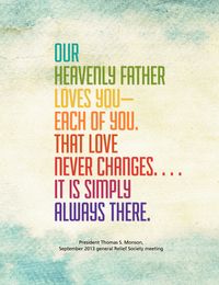 card about Heavenly Father