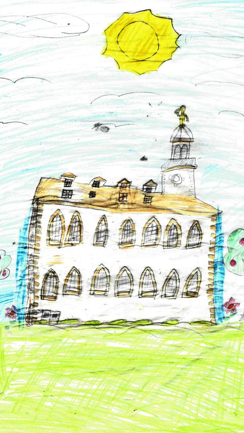 Kirtland Temple drawing