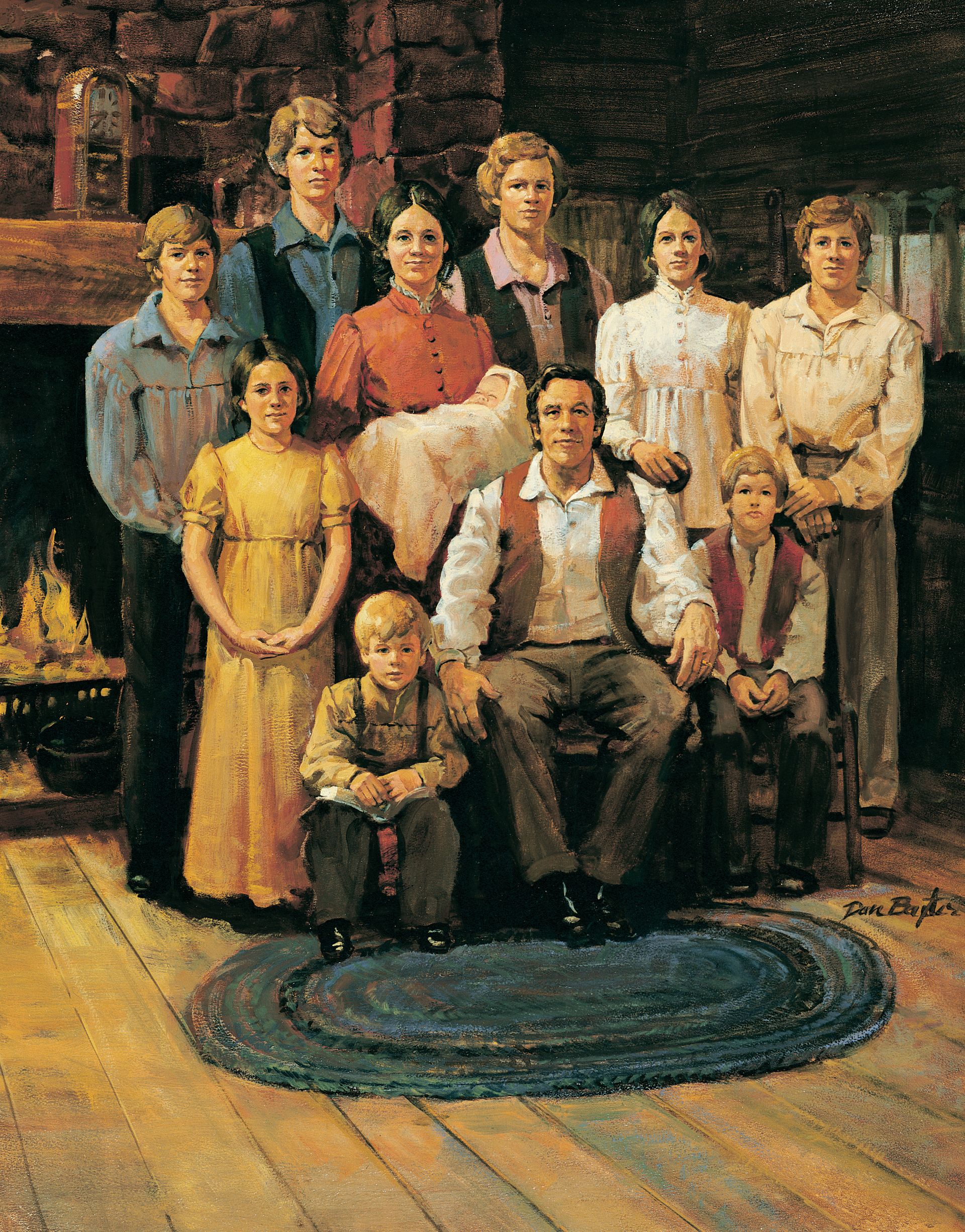Joseph Smith Family, by Dan Baxter; Primary manual 3-7; Primary manual 5-3