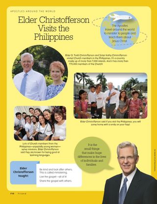 Elder Christofferson Visits the Philippines