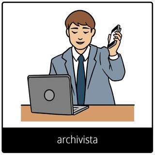 Simbolo del Vangelo “archivista”