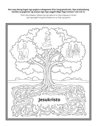 pahina sa kalihokan: kon ang akong pagtuo nakagamut diha ni Jesukristo