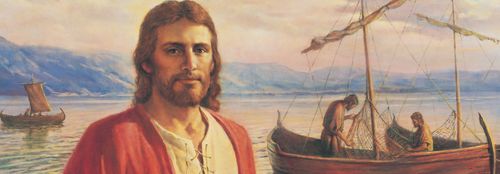 Christ with fishermen
