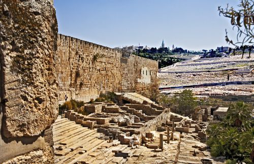 steps on Temple Mount