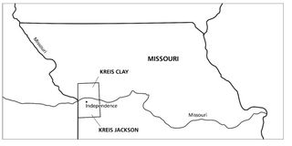 Karte: Missouri