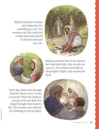 story of Elijah, page two