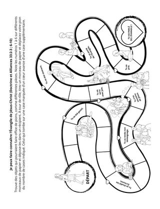 page d’activité pour les enfants