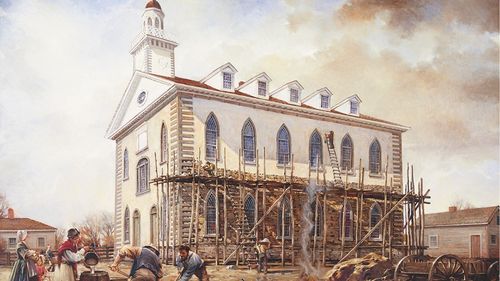 construction du temple de Kirtland