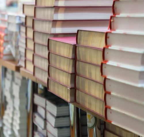 stack of books