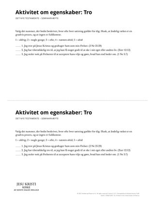 Attribute Activity Card