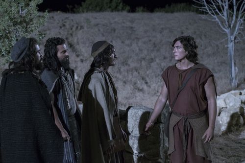 Nephi and his brothers talking