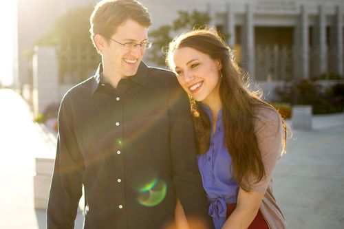 couple walking together