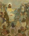 Chúa Giê Su Ky Tô giảng dạy các môn đồ