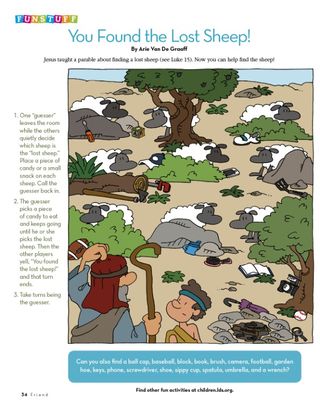 Funstuff: You Found the Lost Sheep!