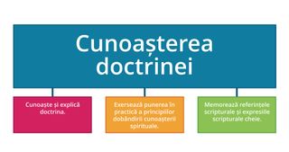 Flow chart for doctrinal mastery