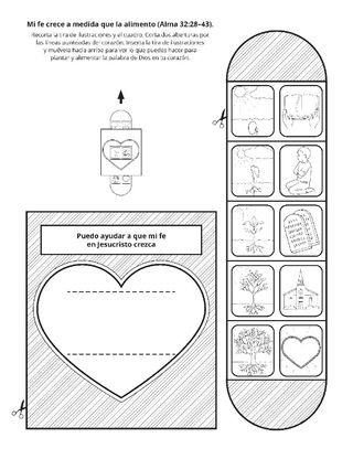 Hoja de actividades: Puedo tener fe en Jesucristo