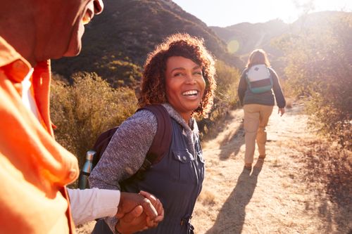 group of hikers