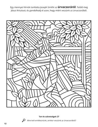 The Sacrament coloring page