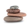 cairn with four stones