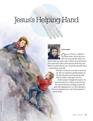 Jesus Helping Hand