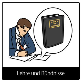 Symbol für Evangeliumsbegriff: Lehre und Bündnisse