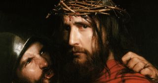 Un soldat se moque du Christ, tableau de Carl Heinrich Bloch