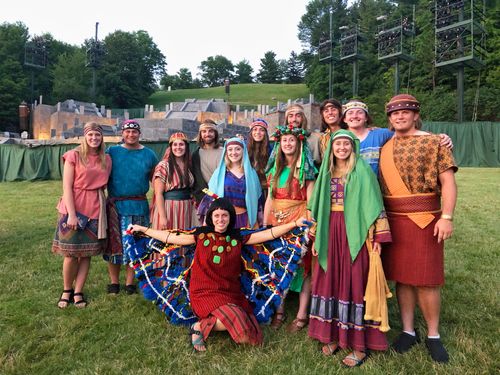 actors in the Hill Cumorah Pageant