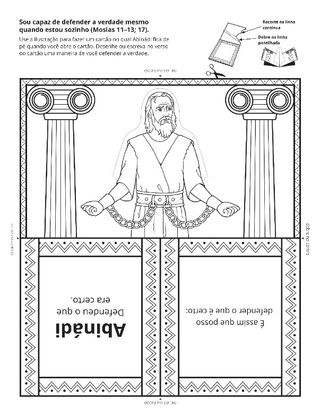 página de atividades: Abinádi defendeu a verdade