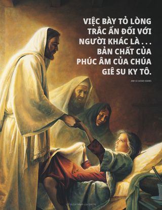 Chúa Giê Su Ky Tô chữa lành bé gái