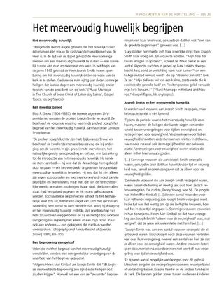 handout, Understanding Plural Marriage