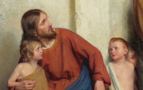 Jesus Christ with children