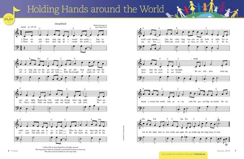 music, Holding Hands around the World