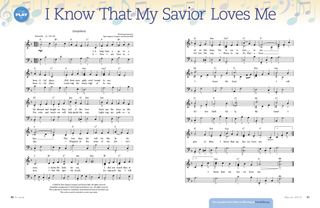 music, I Know That My Savior Loves Me