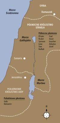 mapa Izraela i Judy