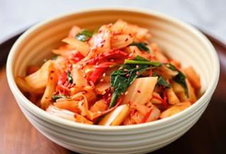 Bowl of kimchi